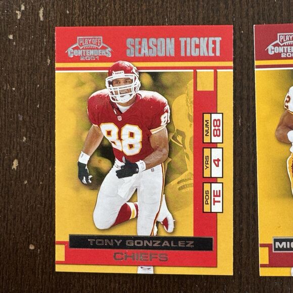 2001 Playoff Contenders NFL Football 12 Card Lot - Picture 10 of 13